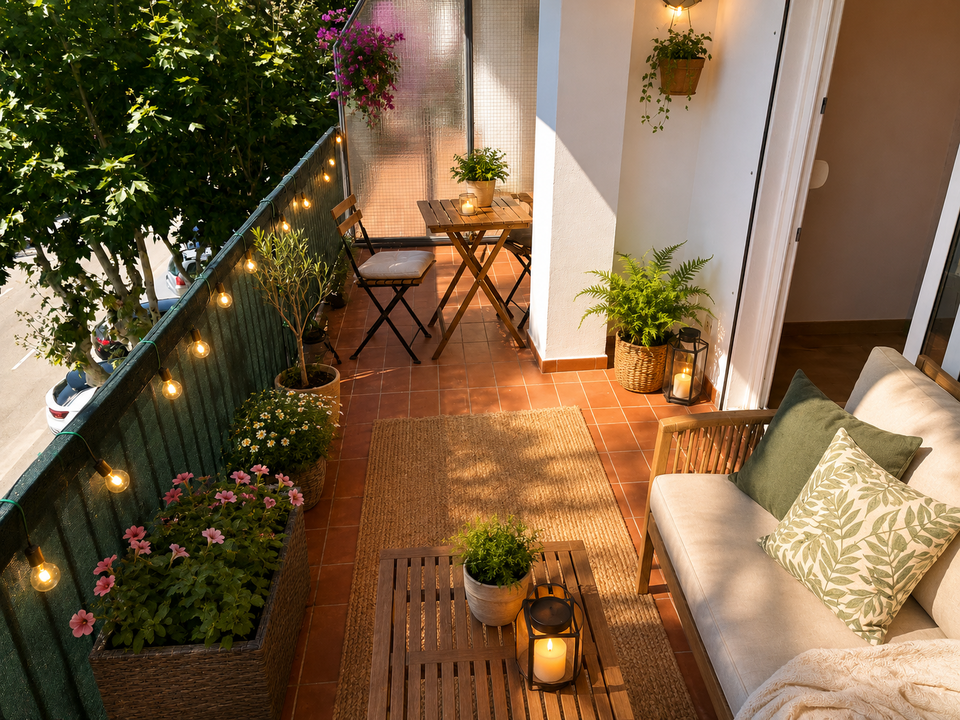 Fantastic 1-bedroom apartment with a large terrace
