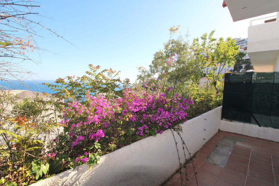Roses, Ferienwohnung in Puig Rom mit Blick auf die Bucht