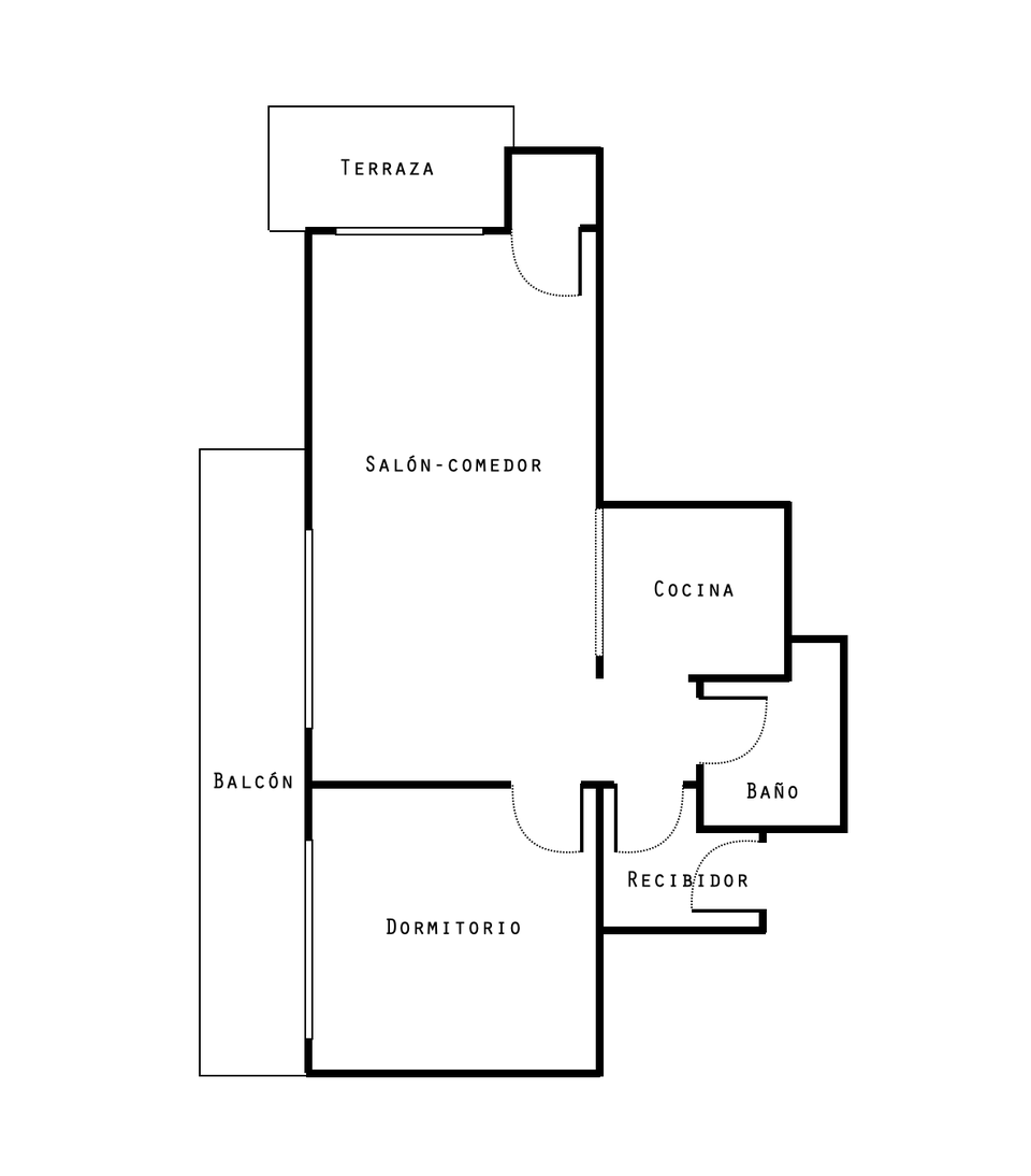 Appartement moderne entièrement rénové