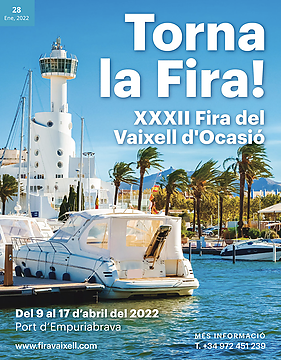 Boat fair in Empuriabrava, from April 9 to 17th , 2022