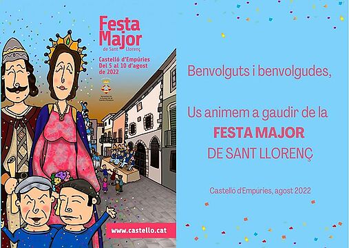 Fiesta mayor Castelló d'Empúries 2022